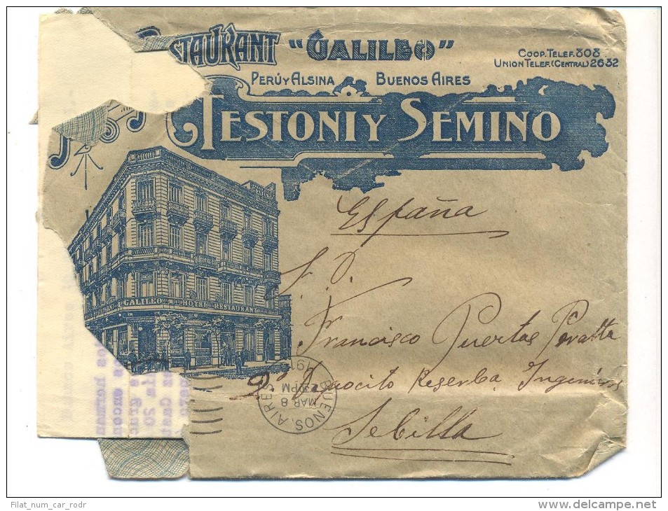 HISTORIAL POSTAL BUENOS AIRES A ESPAÑA - Buenos Aires (1858-1864)