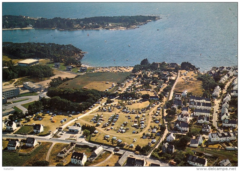 29 - Concarneau : Vue Sur La Baie Face à La Pointe Du Cabellou - Le Camping Du "Moulin Sylvain" - CPM Neuve - Concarneau