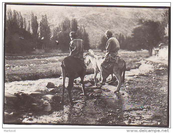 03569 Samarkand Ethnic Types 1930s Photo Carte - Uzbekistan