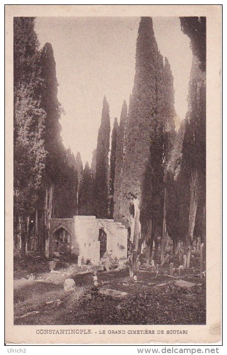 PC Constantinople - Le Grand Cimetière De Scutari (5186) - Turchia