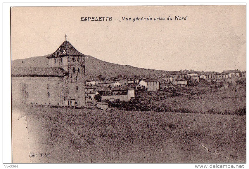 ESPELETTE: Vue Générale Prise Du Nord - Espelette