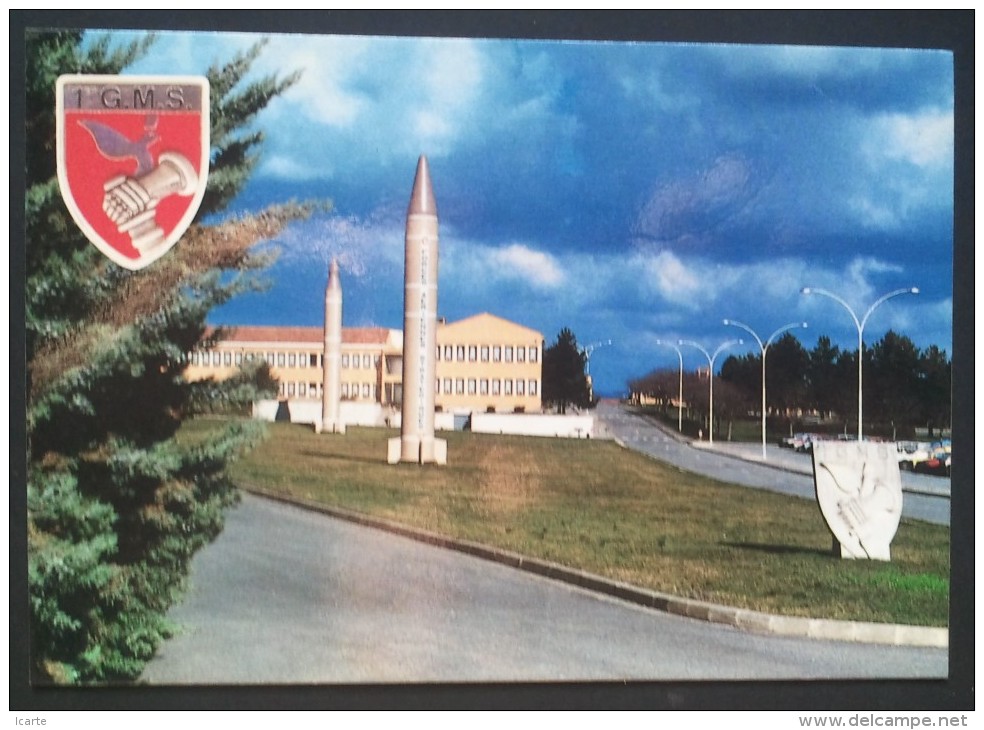 MISSILES Du PLATEAU D'ALBION CP Fin De L'Alerte Opérationnelle 16 Sep 1996 Démantèlement - Military Postmarks From 1900 (out Of Wars Periods)