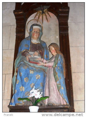 VAEcft02 - CONFORT-MEILARS - Eglise Paroissiale - Statue Sainte Anne - Confort-Meilars