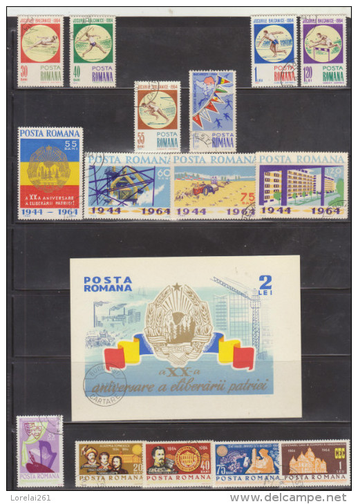 1964 - ROMANIA  Mi No 2229/2368 Et Yv No 1959/2091 (125 Stamps/75 Euro) FULL - Années Complètes