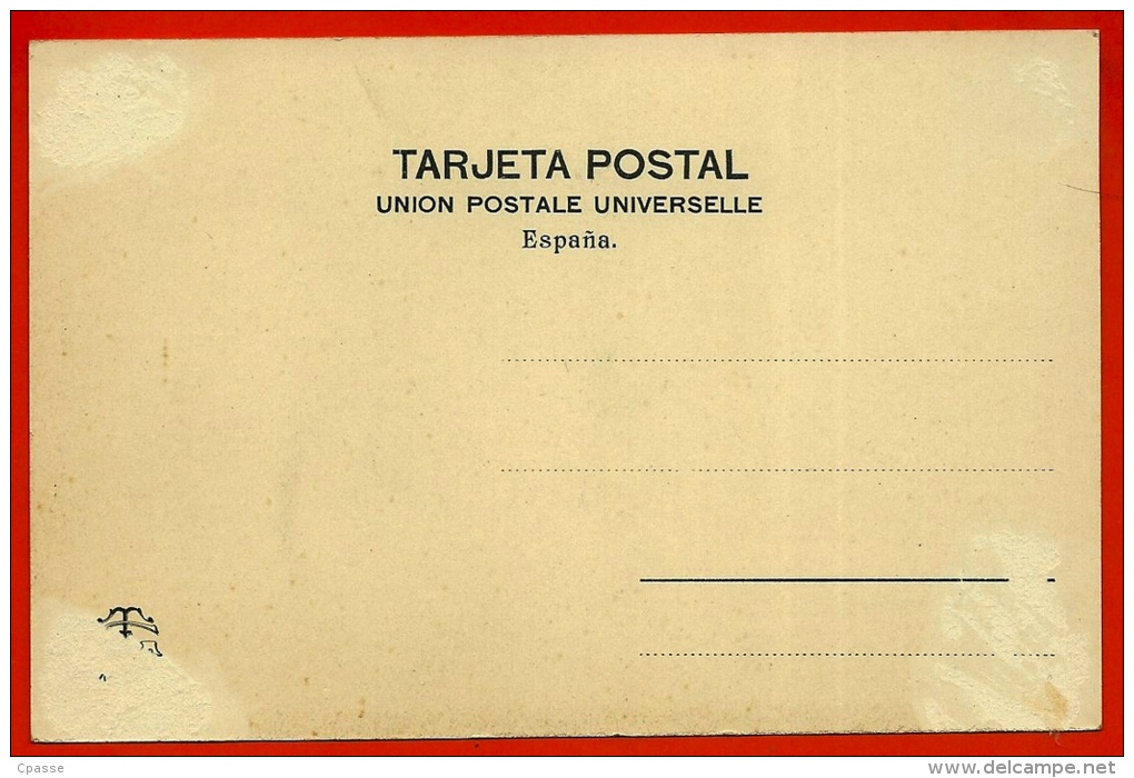 CPA Tarjeta Postal BATEAU De GUERRE "EXTREMADURA" Illustrateur Ricardo VERDUGO LANDI Espana Spain Espagne - Warships
