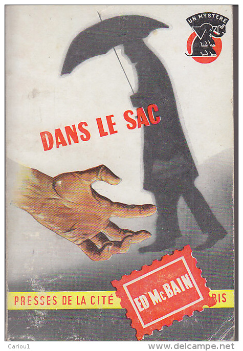 C1 Ed McBAIN Dans Le Sac EO 1960 UN MYSTERE 87e District - Presses De La Cité
