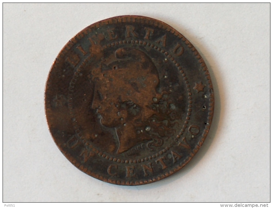 ARGENTINE UN CENTAVO 1884 - Argentine