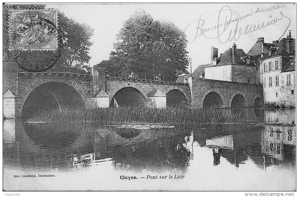 Cloyes Pont Sur Le Loir Très Bon Etat - Cloyes-sur-le-Loir
