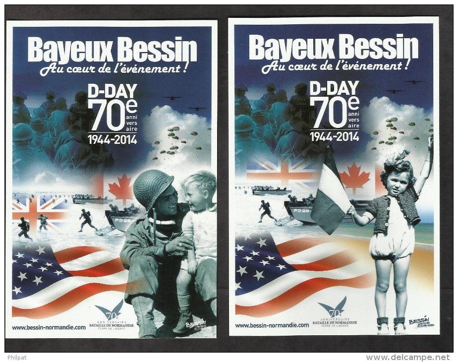 BAYEUX BESSIN DEBARQUEMENT EN NORMANDIE 1939 1945 D DAY  JOUR J CALVADOS 70 Eme ANNIVERSAIRE - 1939-45