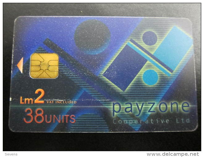 Chip Phonecard,pay Zone,used With Tiny Scratch - Malte