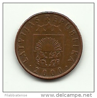 2000 - Lettonia 2 Santimi       ---- - Latvia