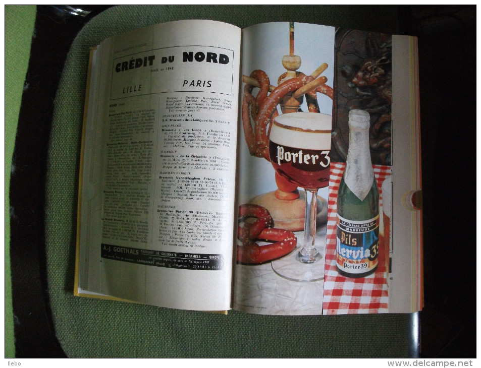 Annuaire Jaune Toute La Boisson 1965 Vin Bière Alcool  Champagne Publicité - Annuaires Téléphoniques