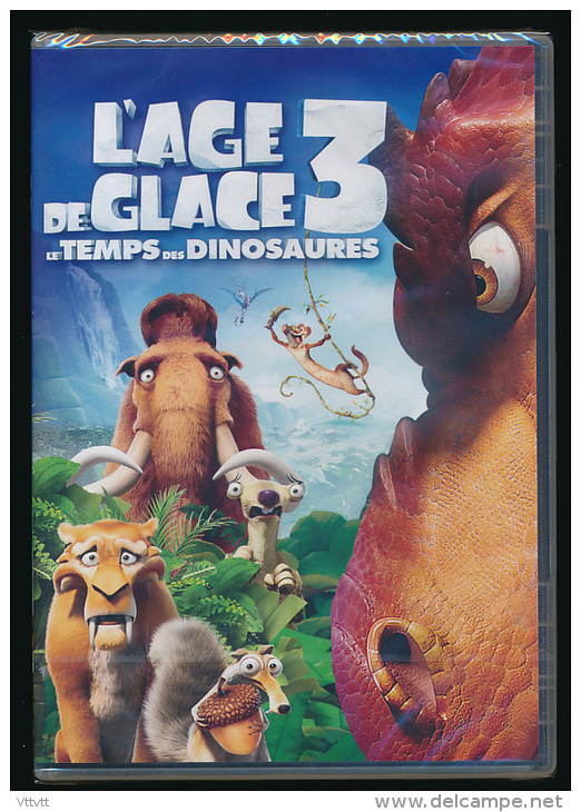 DVD : L'AGE DE GLACE 3, Le Temps Des Dinosaures, Neuf Sous Plastique - Cartoni Animati