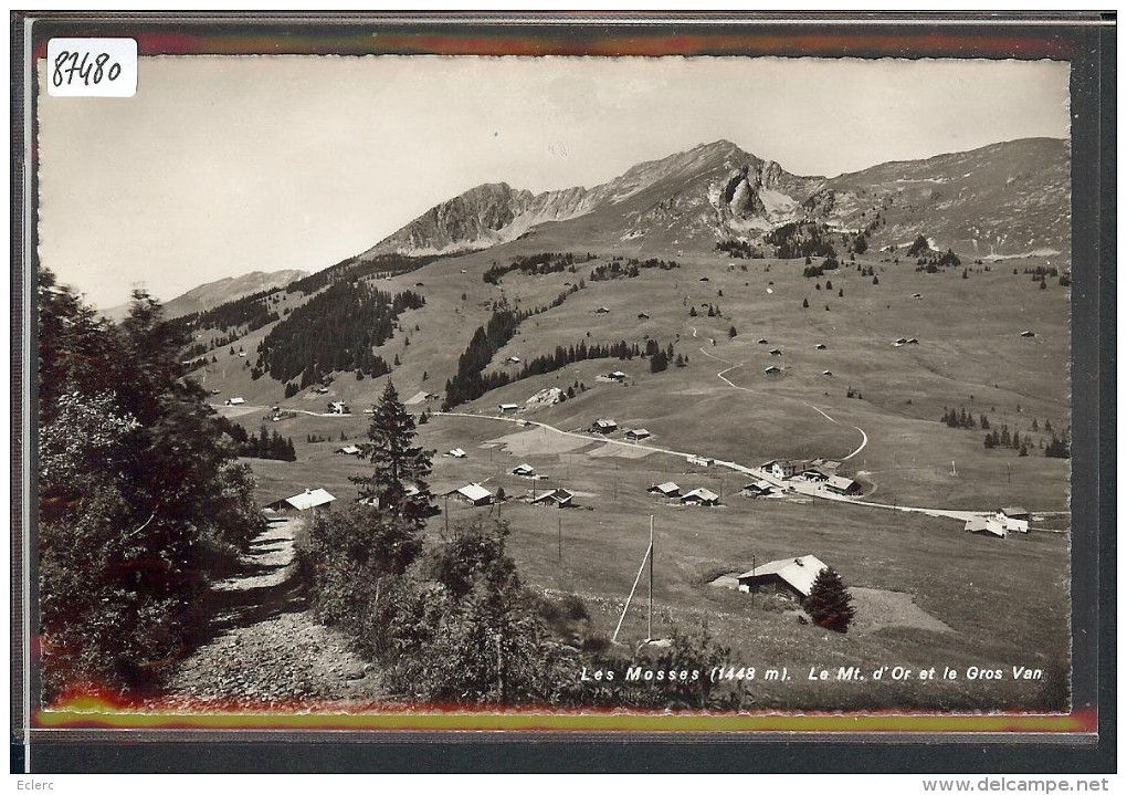 DISTRICT D´AIGLE /// COL DES MOSSES - TB - Aigle