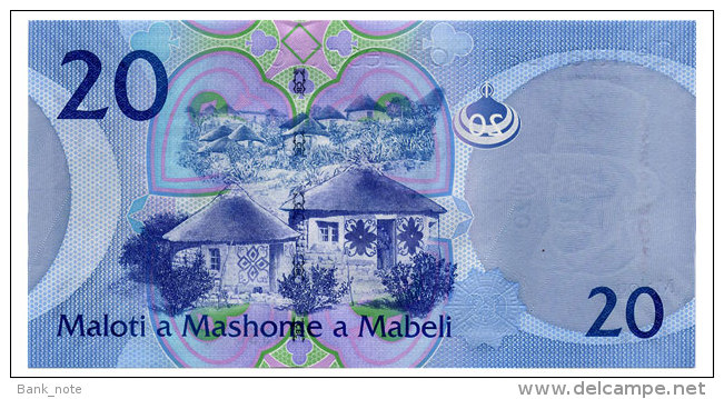 LESOTHO 20 MALOTI 2010 Pick 22 Unc - Lesotho