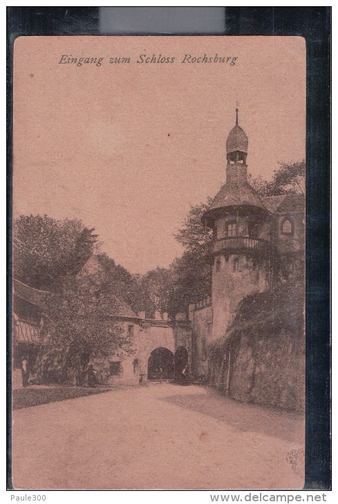 Lunzenau - Rochsburg - Eingang Zum Schloss - Lunzenau