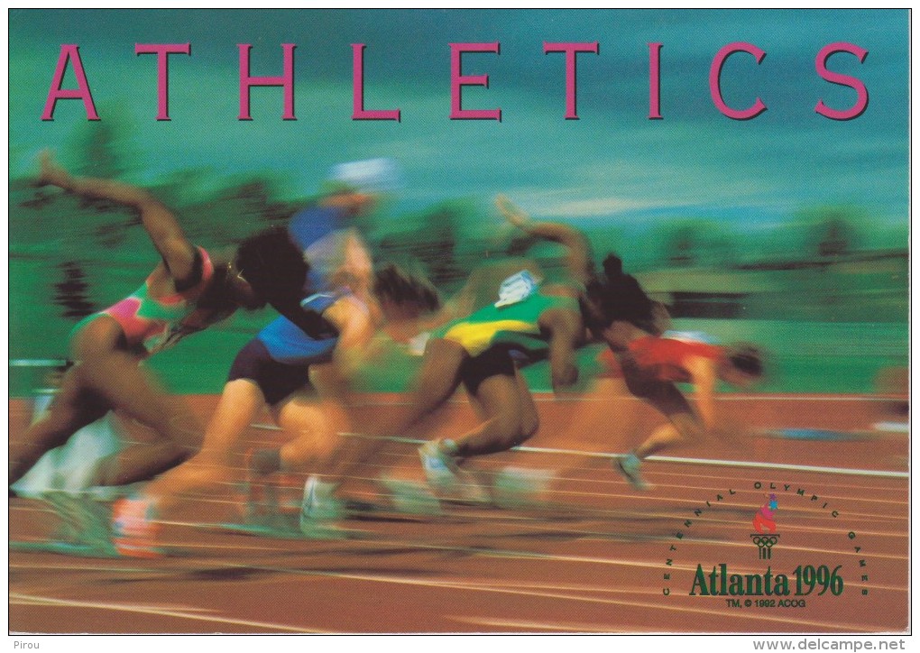 JEUX  OLYMPIQUES D'ATLANTA 1996 : ATHLETISME - Jeux Olympiques