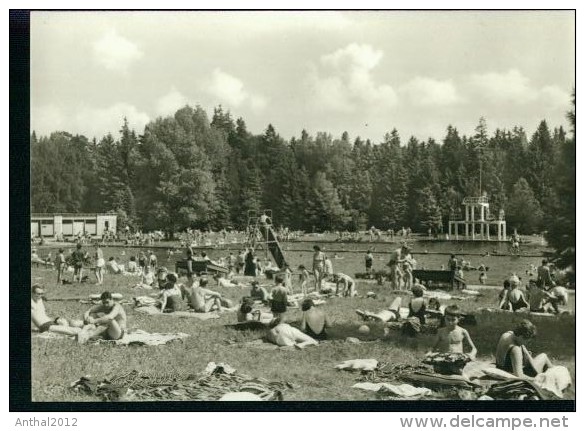 Großröhrsdorf Kr. Bischofswerda Masseneibad Schwimmbad Sw 1968 Nr. 12/4725 - Bischofswerda