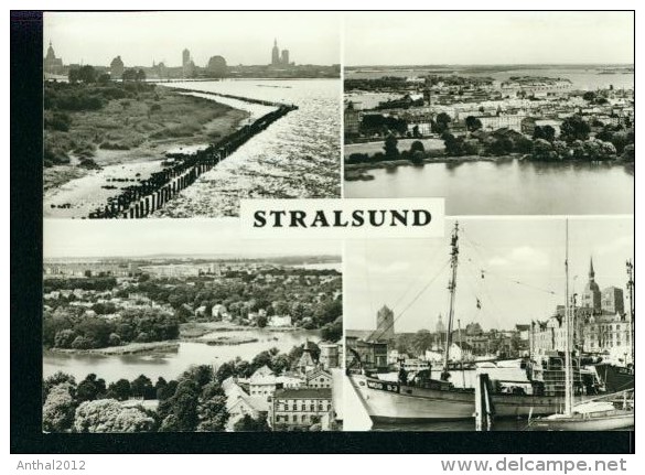 Stralsund MB Hafen Sw 1973 Planet-Verlag A 3/73 606 02 01 32 055 - Stralsund