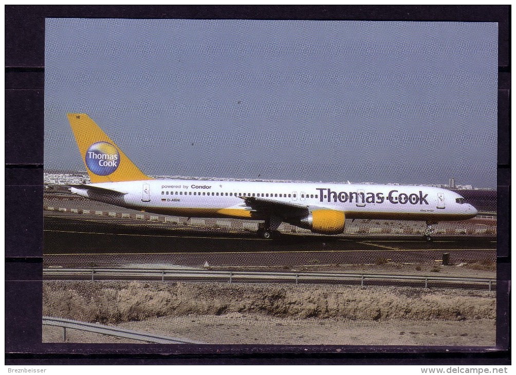 AK Thomas Cook    Boeing B757-200     Karte Nicht Gel. - 1946-....: Moderne