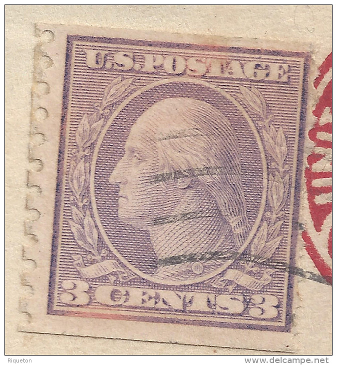 ETATS-UNIS -1918 - LETTRE ENTIER POSTAL 2 Ct ROUGE + COMPL D´AFFRANCHISSEMENT Avec N° 169 F- DE NEW YORK POUR LAUSANNE - - 1901-20