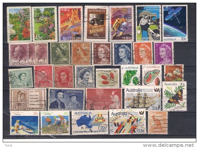 Lot 166 Australia 2 Scans 57 Different - Lots & Kiloware (mixtures) - Max. 999 Stamps