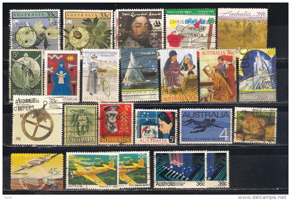 Lot 166 Australia 2 Scans 57 Different - Lots & Kiloware (max. 999 Stück)