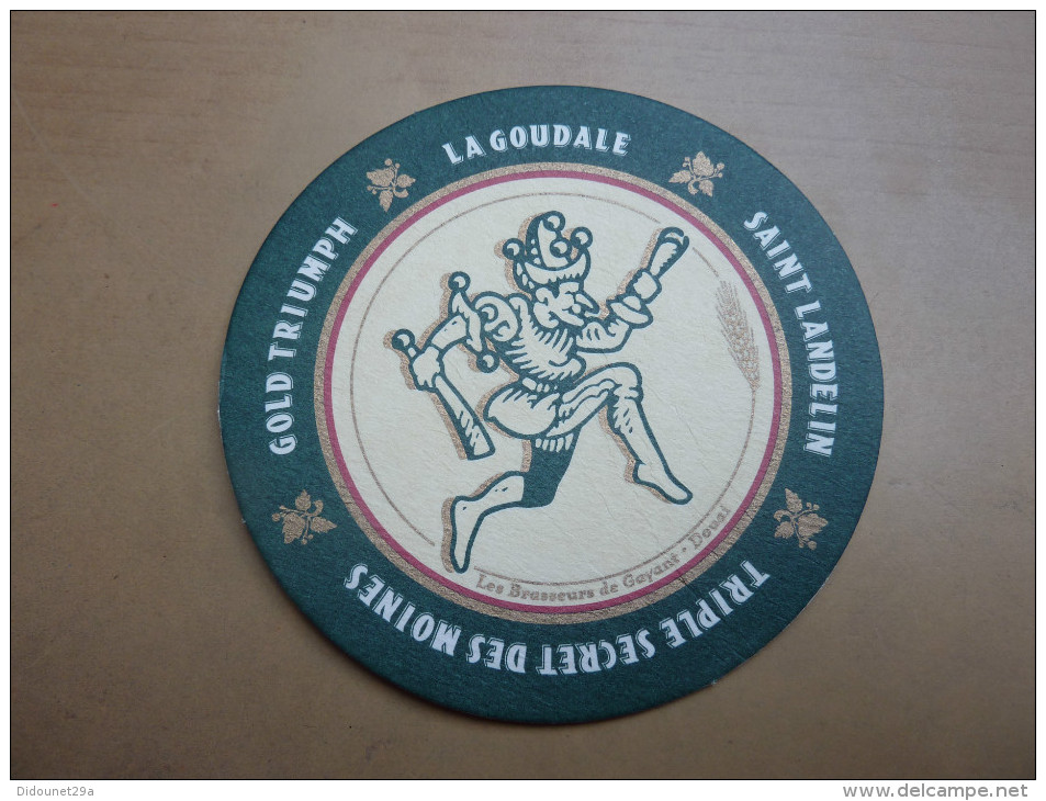 Sous-bock "la Goudale / SAINT LANDELIN" - Beer Mats