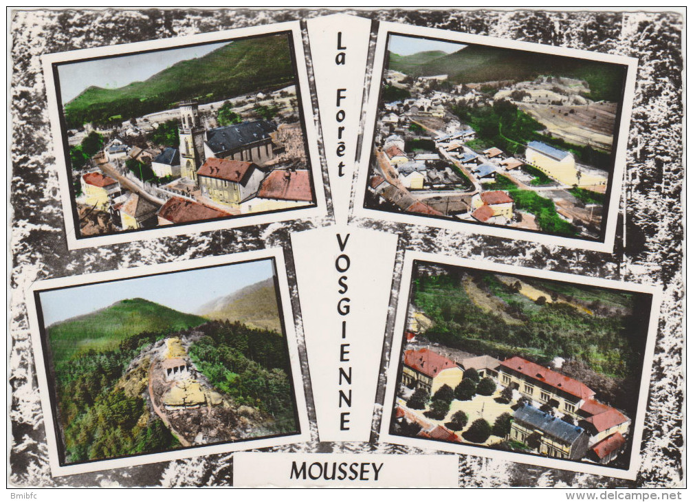 MOUSSEY - L'Eglise- Le Jacquard - Les Batiments Municipaux - Moussey