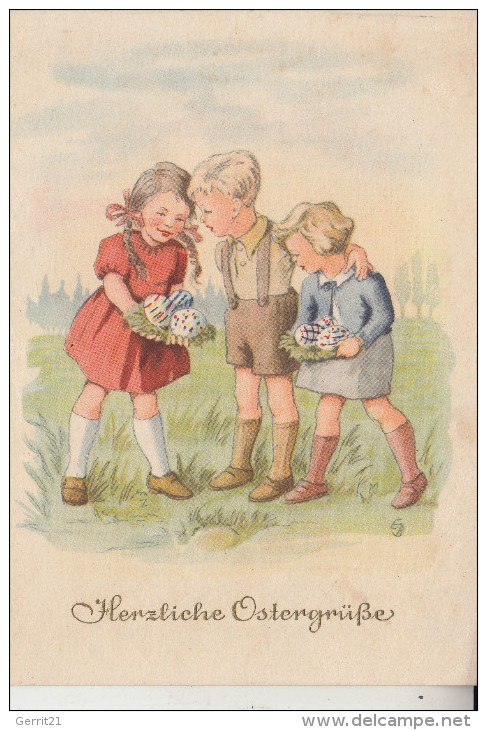 KINDER - Künstler-Karte Erhard Neubert, Ostern - Dessins D'enfants