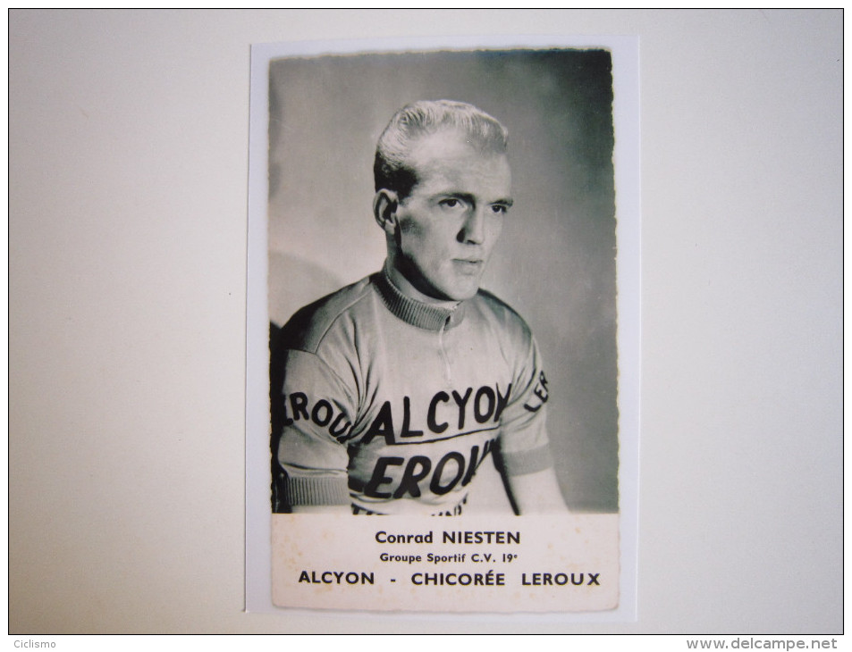 CYCLISME CICLISMO RADSPORT WIELRENNEN :  Conrad NIESTEN  ALCYON LEROUX   Reproduction - Cyclisme