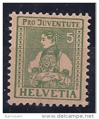 Switzerland1916:  Michel131mh* - Unused Stamps