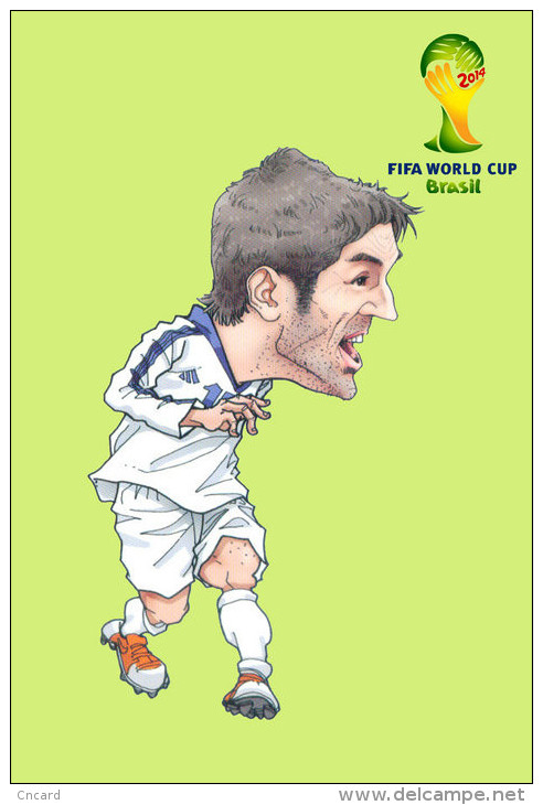 (T17-009 ) 2014 Brazil FIFA World Cup, Football Soccer , Prestamped Card, Postal Stationery - 2014 – Brazil