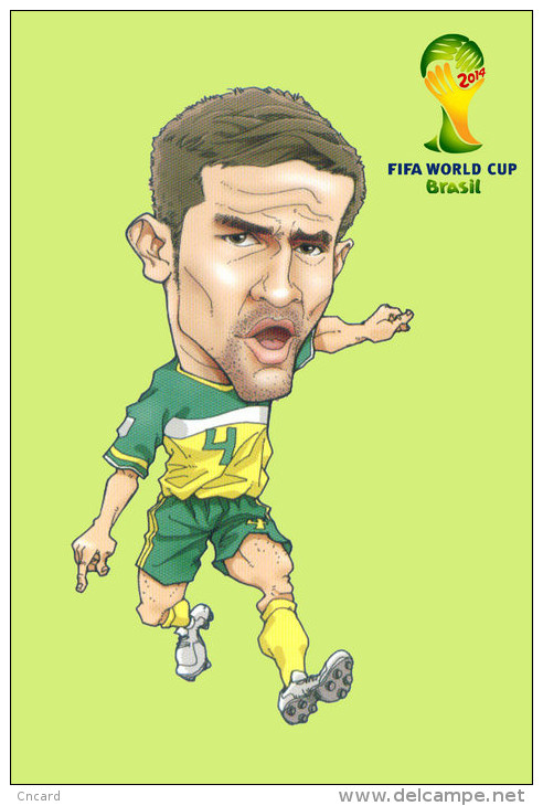 (T17-016 ) 2014 Brazil FIFA World Cup, Football Soccer , Prestamped Card, Postal Stationery - 2014 – Brasilien