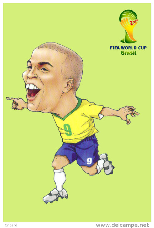 (T17-025 ) 2014 Brazil FIFA World Cup, Football Soccer , Prestamped Card, Postal Stationery - 2014 – Brazil