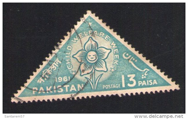 Pakistan 1961 Oblitéré Rond Used Child Welfare Week Semaine Protection Enfance - Pakistan