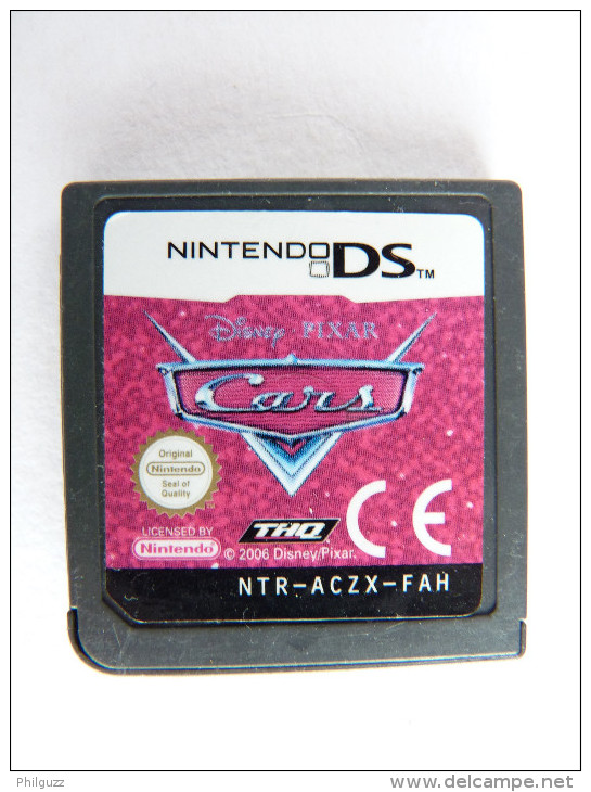 JEU NINTENDO DS - CARS DISNEY PIXAR 2006  En Loose Sans Livret - Nintendo DS