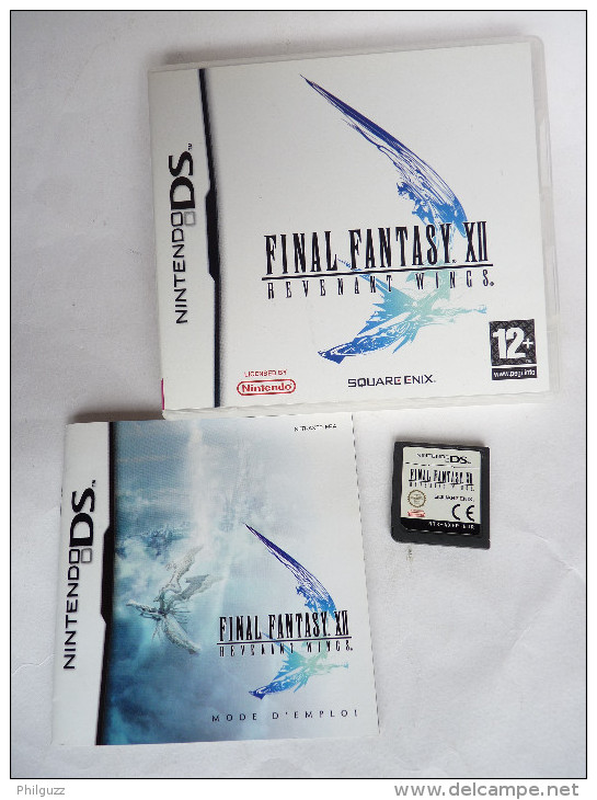 JEU NINTENDO DS - FINAL FANTASY XII - REVENANT WINGS -  En Boîte Avec Livret (2) - Nintendo DS