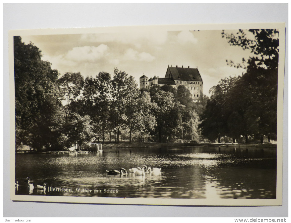 (4/6/43) AK "Illertissen" Weiher Mit Schloß, Um 1938 - Illertissen