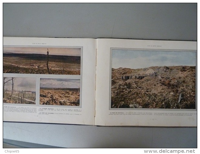 LIVRE PHOTOGRAPHIES DIRECTES EN COULEUR SUR LES CHAMPS DE BATAILLE DE VERDUN - 1901-1940