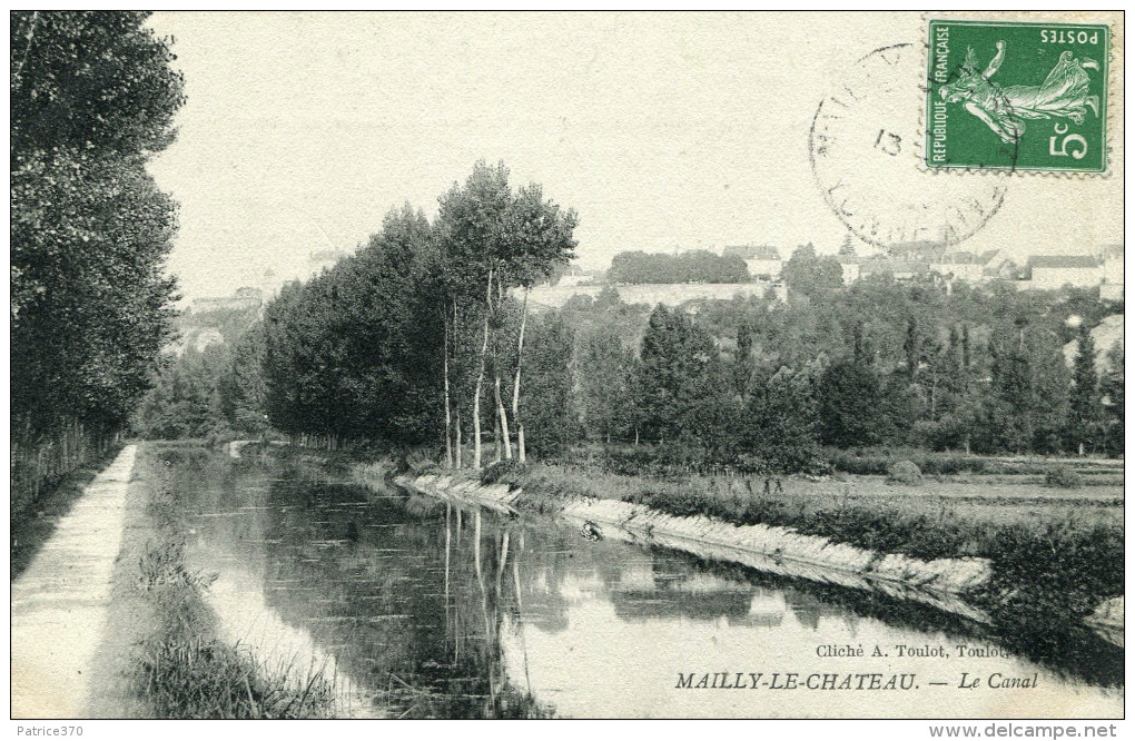 MAILLY LE CHATEAU - Le Canal - Autres & Non Classés