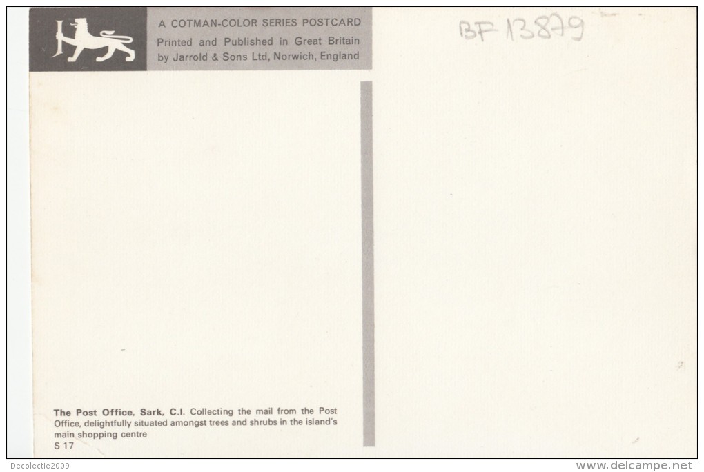 BF13878 The Post Office Sarc C I  United Kingdom Front/back Image - Sark