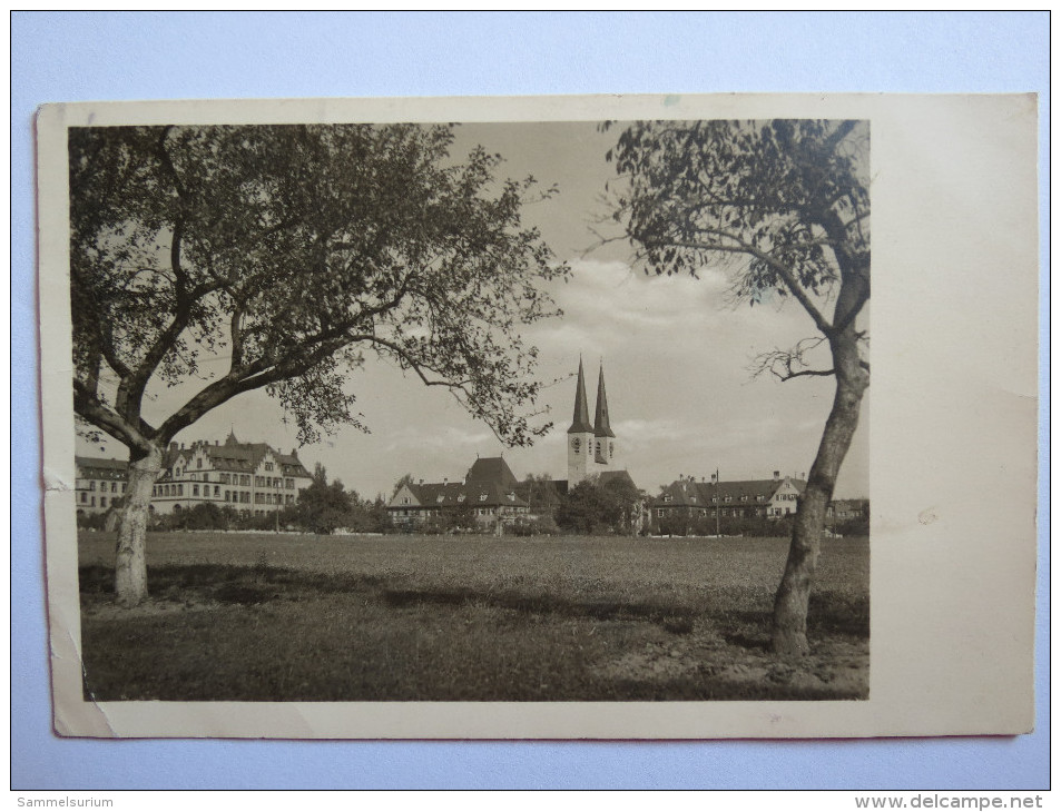 (4/6/53) AK "Neuendettelsau" Panorama (mit Mädchenschule) Um 193X - Neuendettelsau