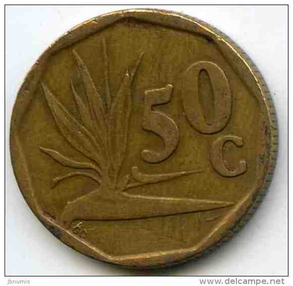 Afrique Du Sud South Africa 50 Cents 1993 KM 137 - Sudáfrica