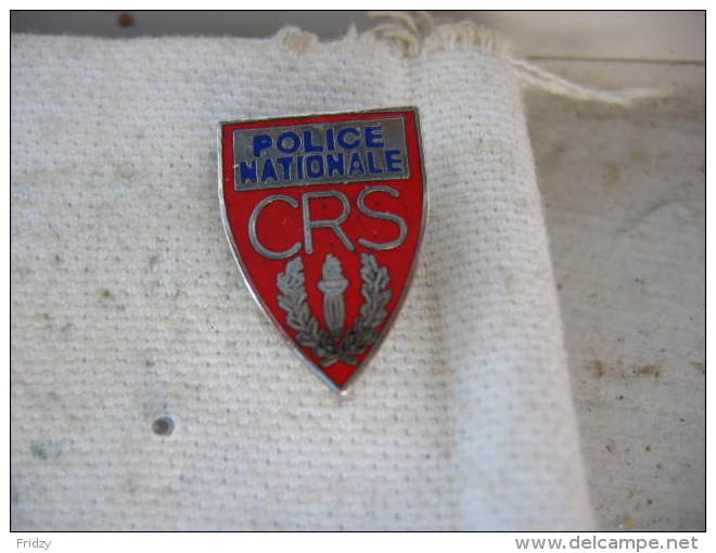 Pin´s De La Police Nationale, CRS - Polizia