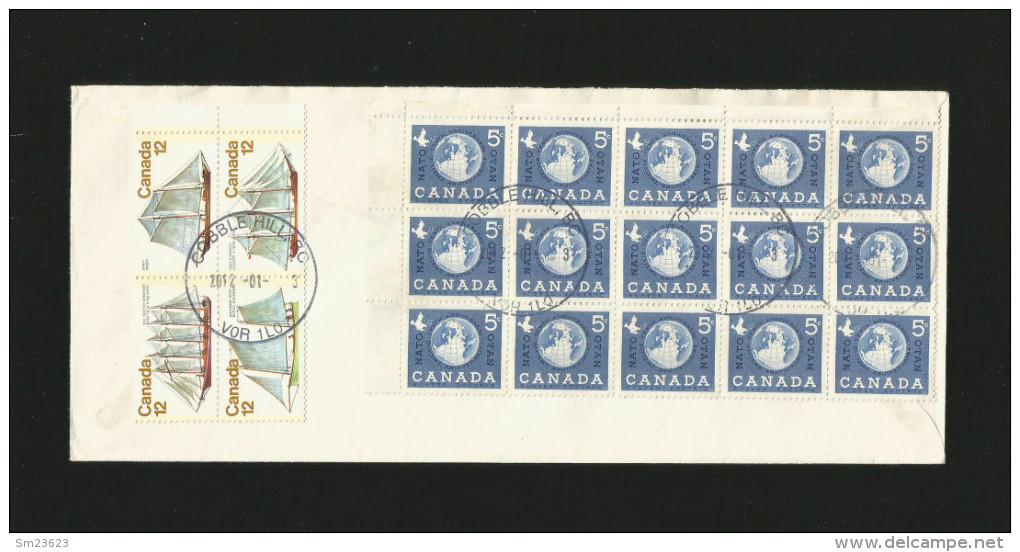 Canada Letter  - 2 Scan - Gestempelt / Used / (o) - 1953-.... Reinado De Elizabeth II