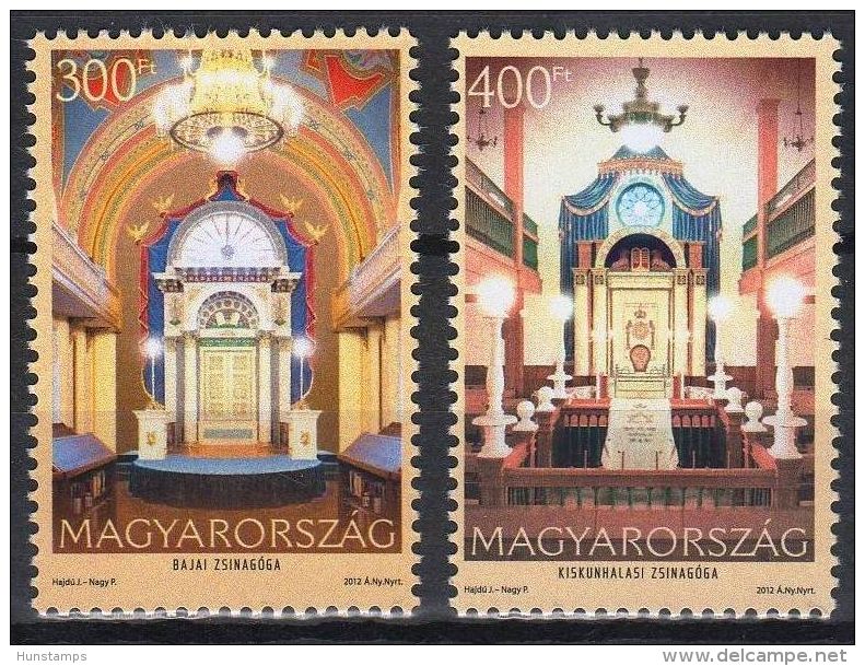 Hungary 2012. Synagogues Of Baja And Kiskunhalas Set MNH (**) - Ongebruikt