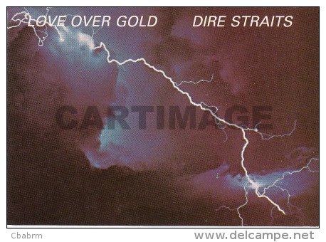 DIRE STRAITS  Carte Postale  LOVE OVER GOLD   Mark KNOPFLER  David KNOPFLER  John ILLSLEY  Pick WITHERS - Musique Et Musiciens