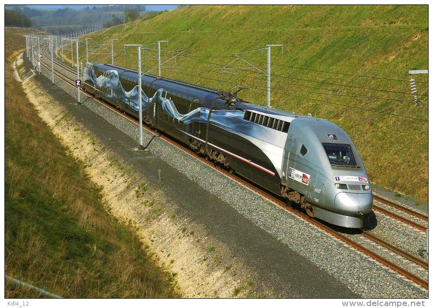 ART 178 - TGV POS Rame N° 4402 Entre Jaulny Et Prény - 54 - SNCF - Trains