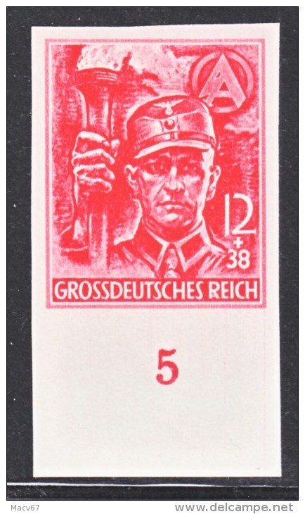GERMANY  B 293  IMPERF.   ** - Unused Stamps